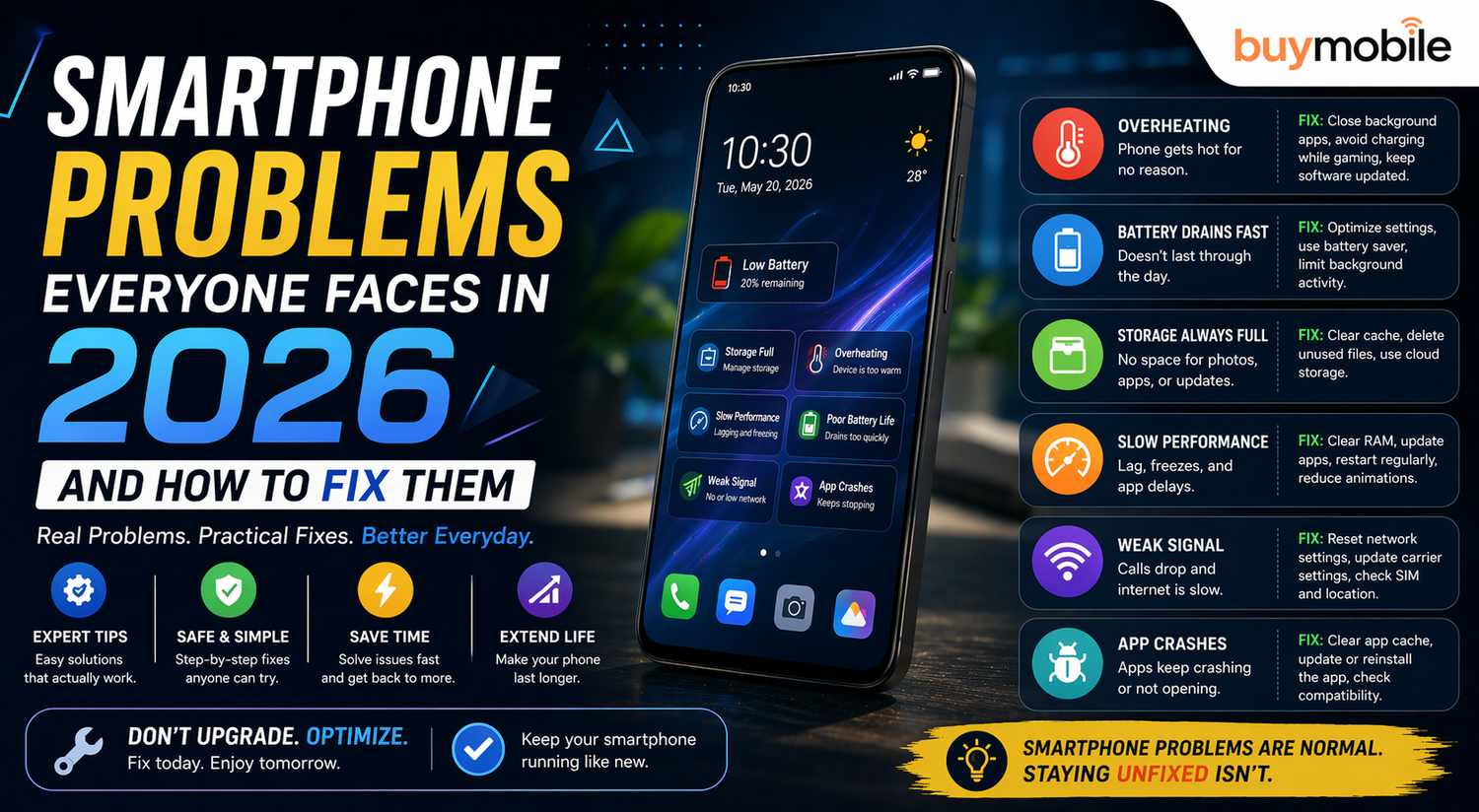 Smartphone Problems Everyone Faces in 2026 and How to Fix Them