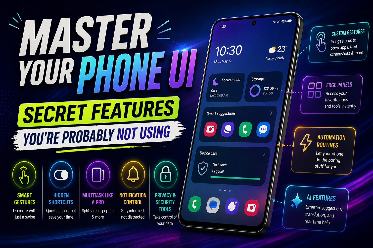 Master Your Phone UI: Secret Features You’re Probably Not Using