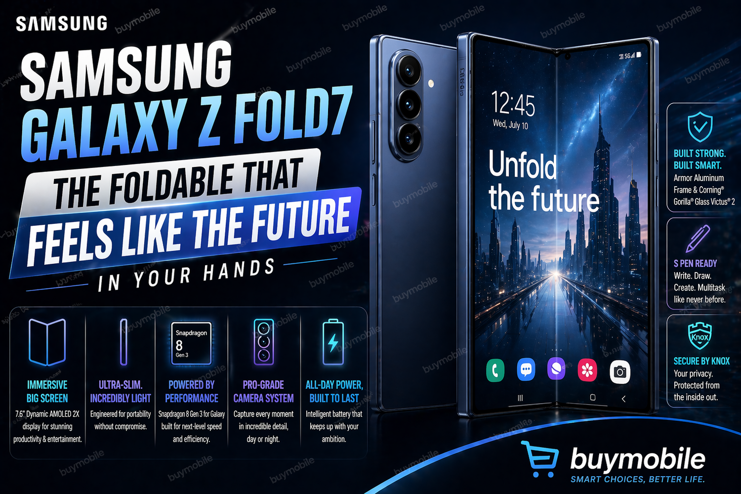 Samsung Galaxy Z Fold7: The Foldable That Feels Like the Future in Your Hands