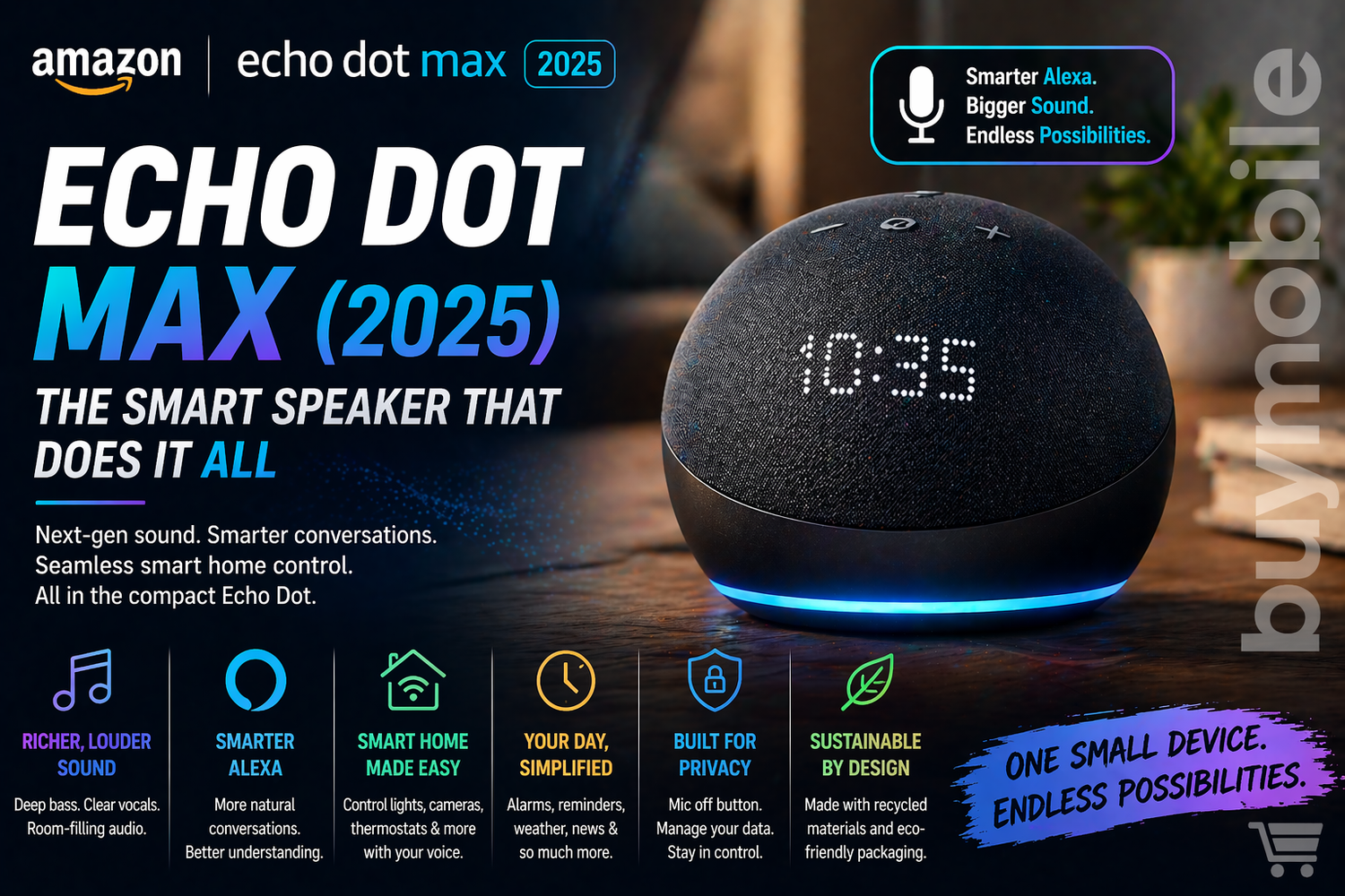 Amazon Echo Dot Max : The Smart Speaker That Does It All