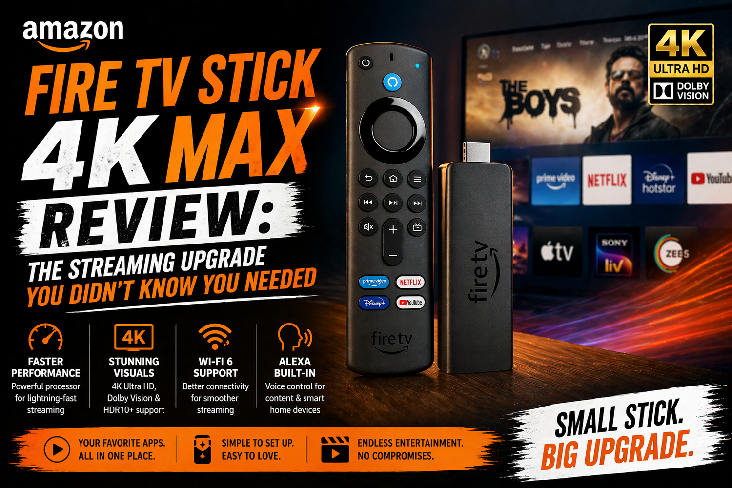 Amazon Fire TV Stick 4K Max Review: The Streaming Upgrade You Didn’t Know You Needed