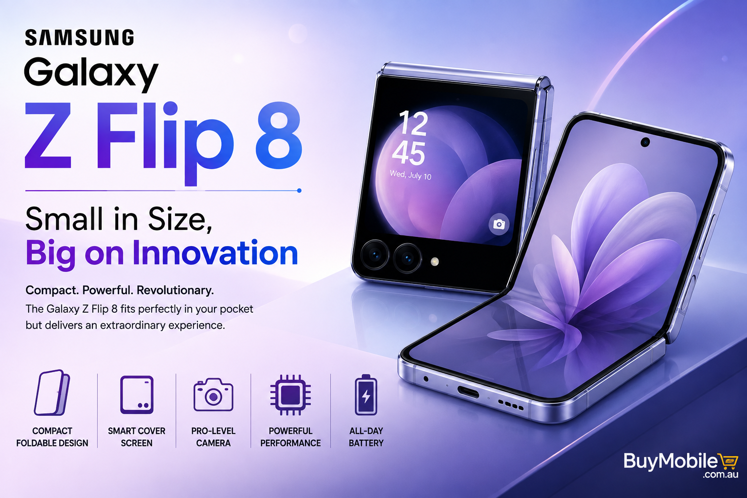 Samsung Galaxy Z Flip 8: Small in Size, Big on Innovation