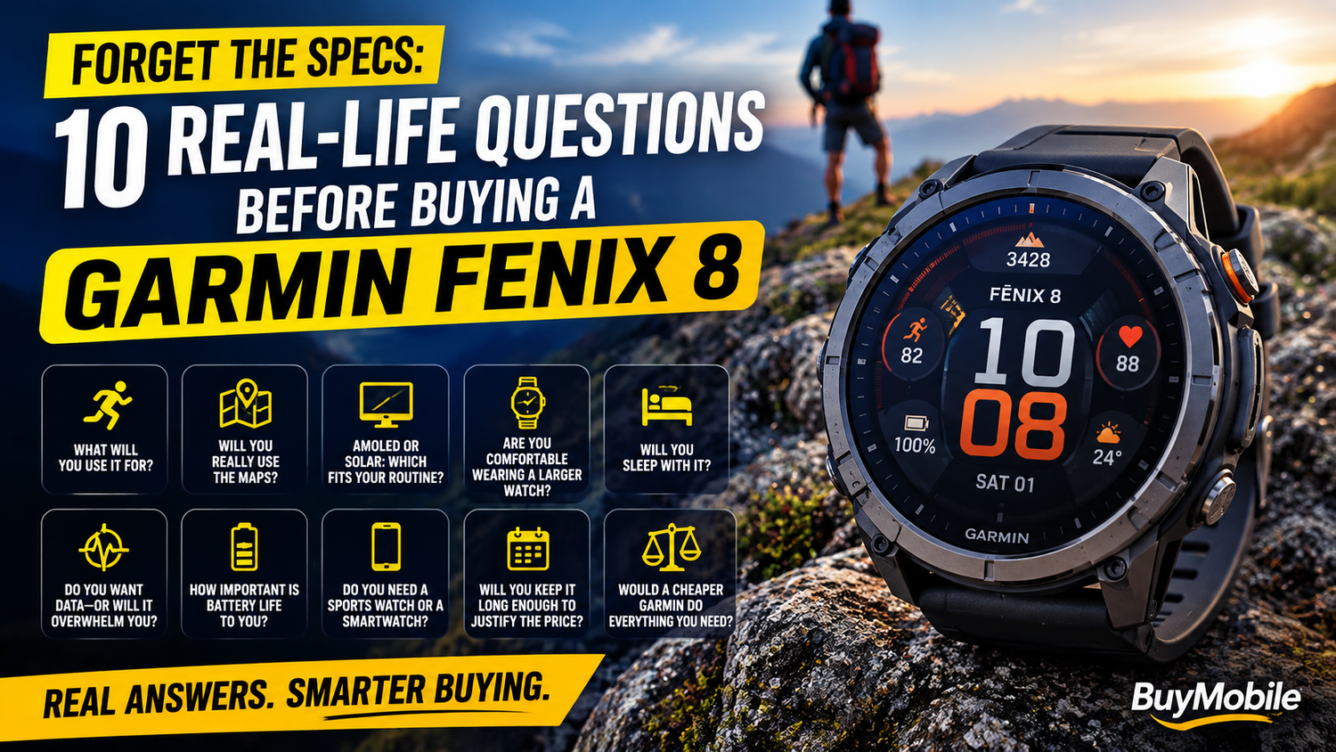 Forget the Specs: 10 Real-Life Questions Before Buying a Garmin Fenix 8