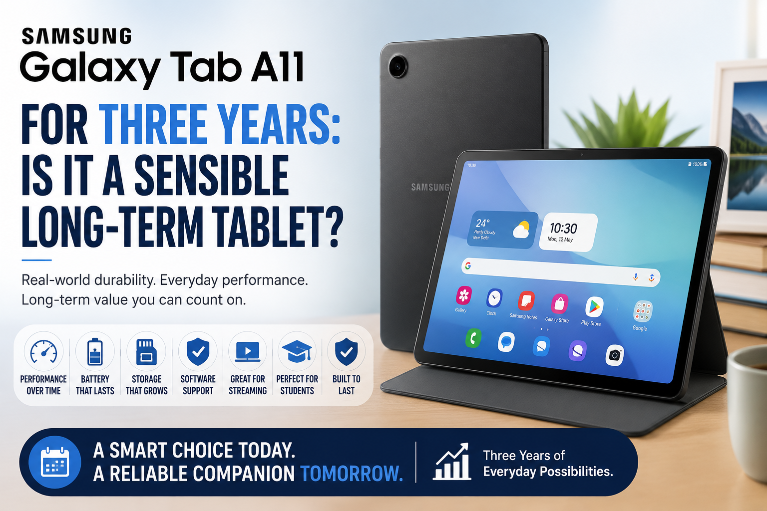 Samsung Galaxy Tab A11 for Three Years: Is It a Sensible Long-Term Tablet?