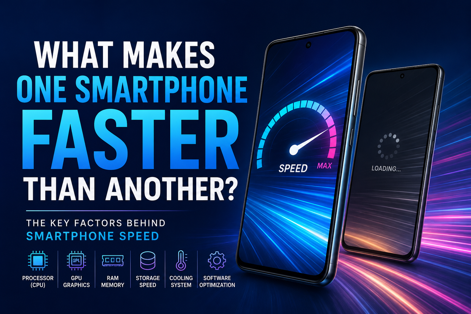 What Makes One Smartphone Faster Than Another?
