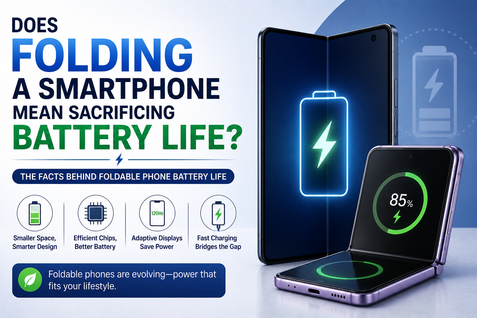 Does Folding a Smartphone Mean Sacrificing Battery Life?