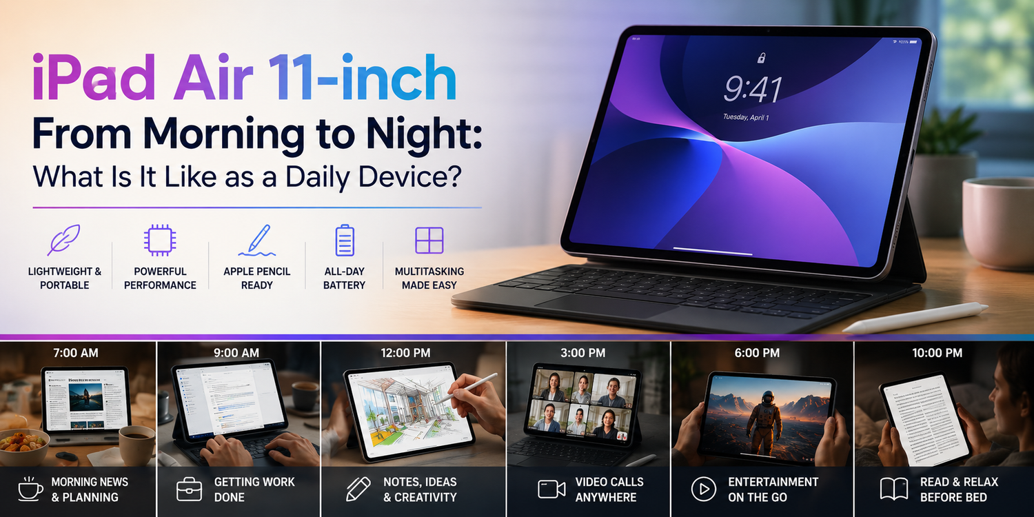 iPad Air 11-inch From Morning to Night: What Is It Like as a Daily Device?