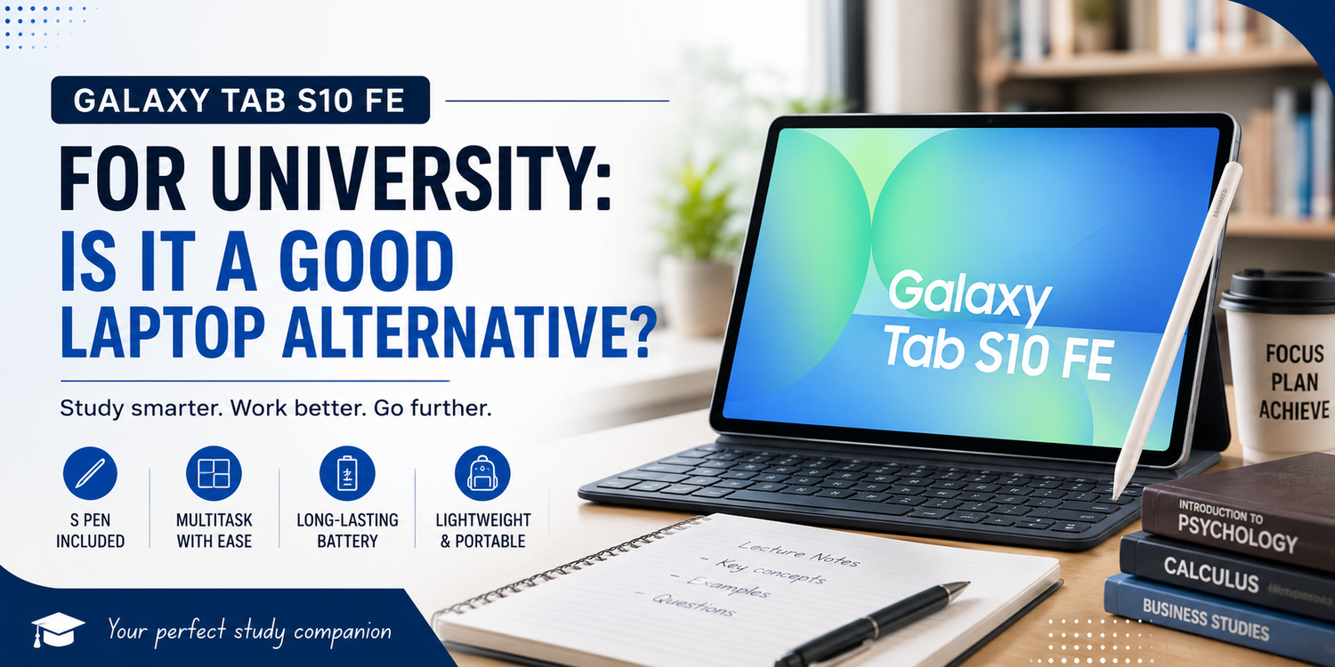 Galaxy Tab S10 FE for University: Is It a Good Laptop Alternative?
