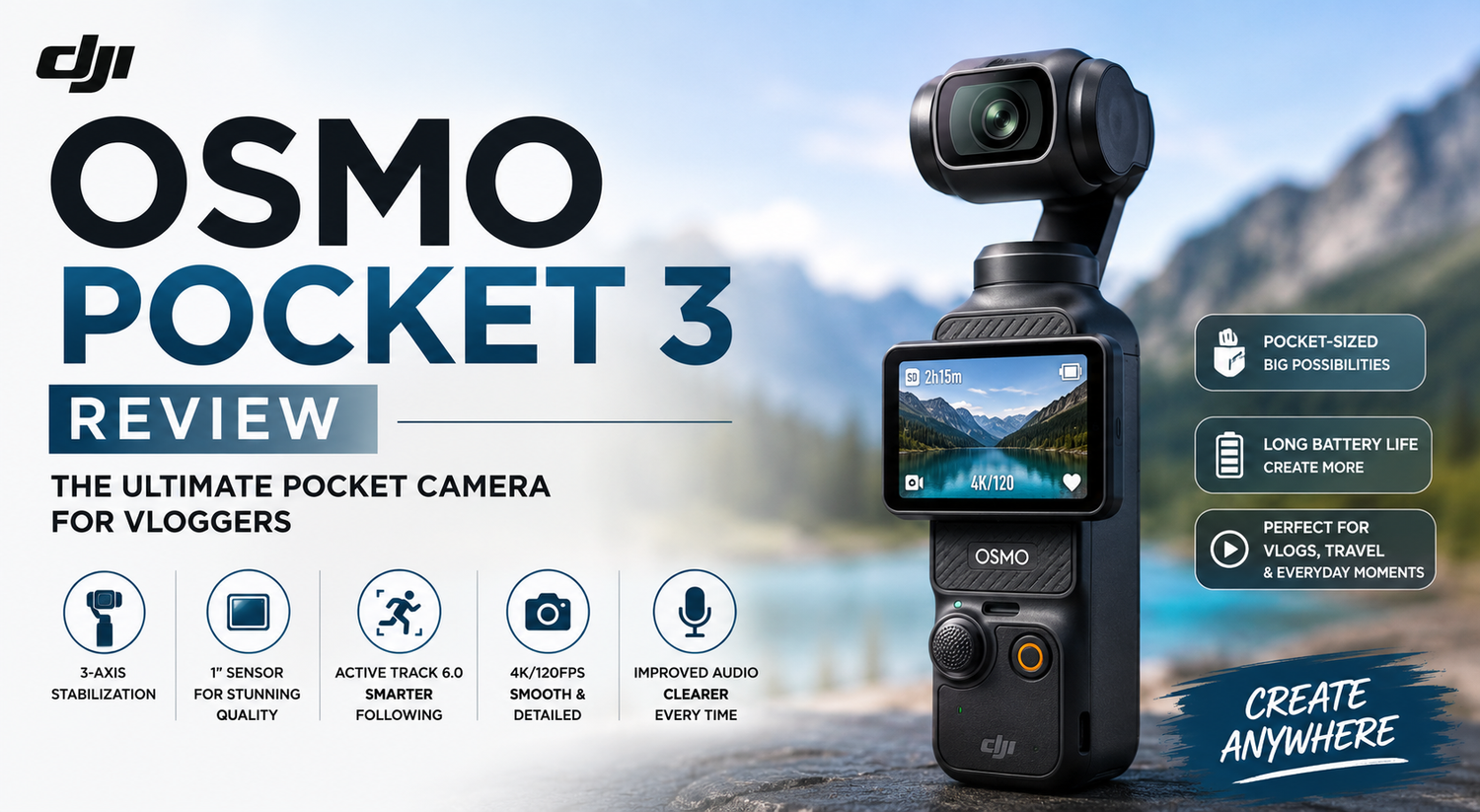 DJI Osmo Pocket 3 Review: The Ultimate Pocket Camera for Vloggers