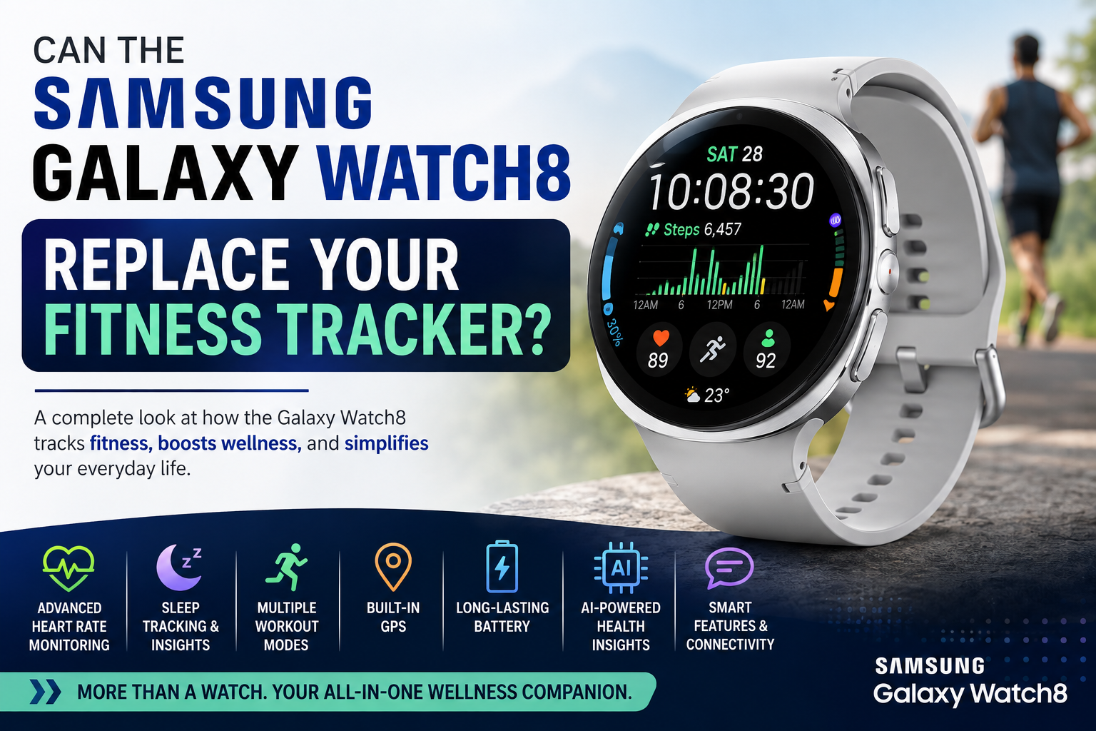 Can the Samsung Galaxy Watch8 Replace Your Fitness Tracker?