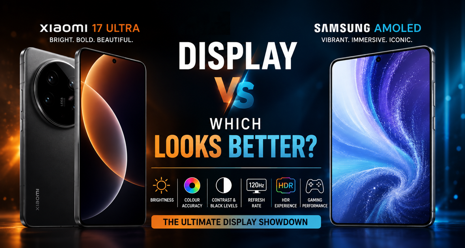 Xiaomi 17 Ultra Display vs Samsung AMOLED: Which Looks Better?