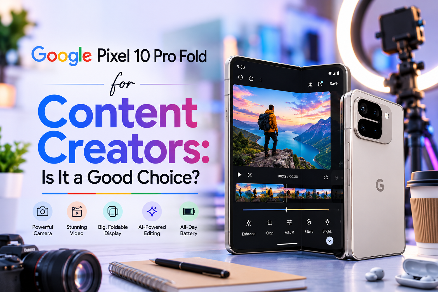 Google Pixel 10 Pro Fold for Content Creators: Is It a Good Choice?