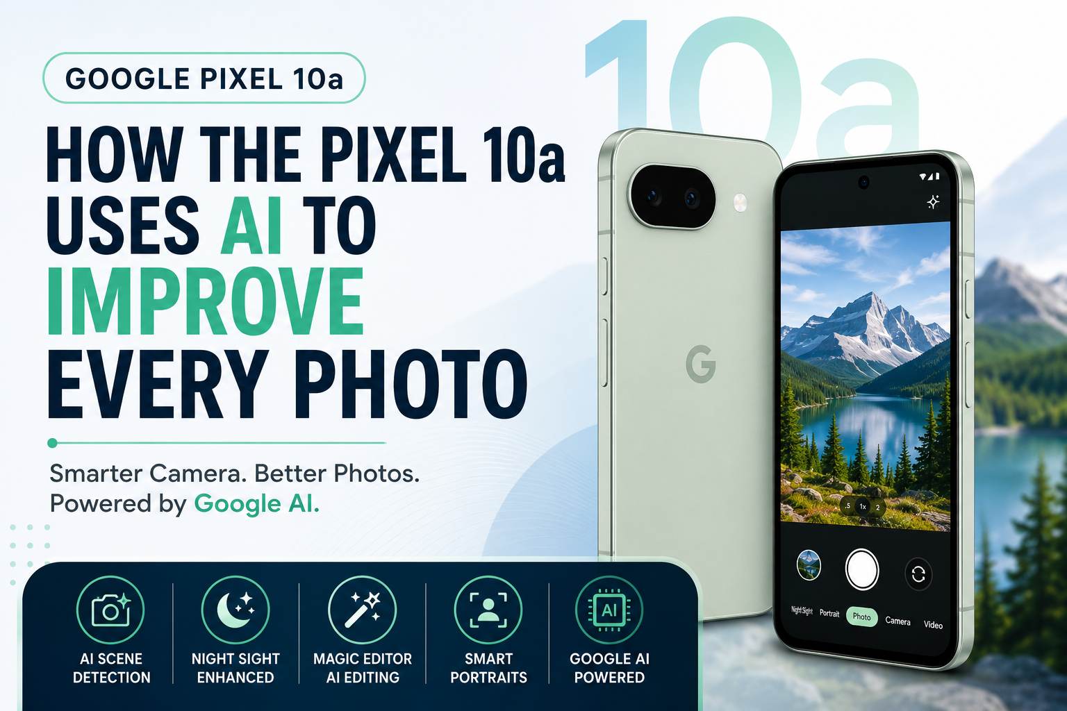 How the Google Pixel 10a Uses AI to Improve Every Photo