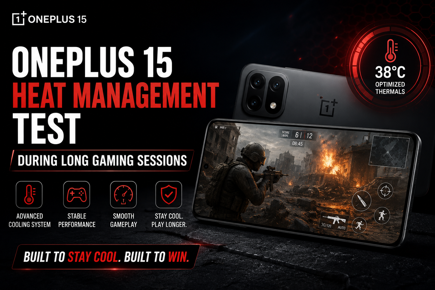 OnePlus 15 Heat Management Test During Long Gaming Sessions