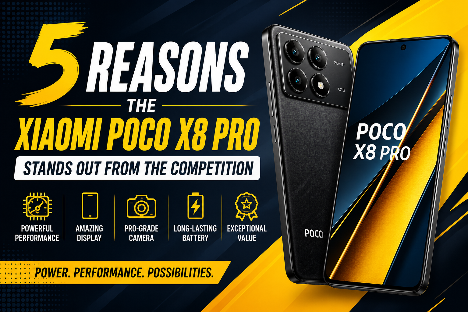 Five Reasons the Xiaomi Poco X8 Pro Stands Out from the Competition