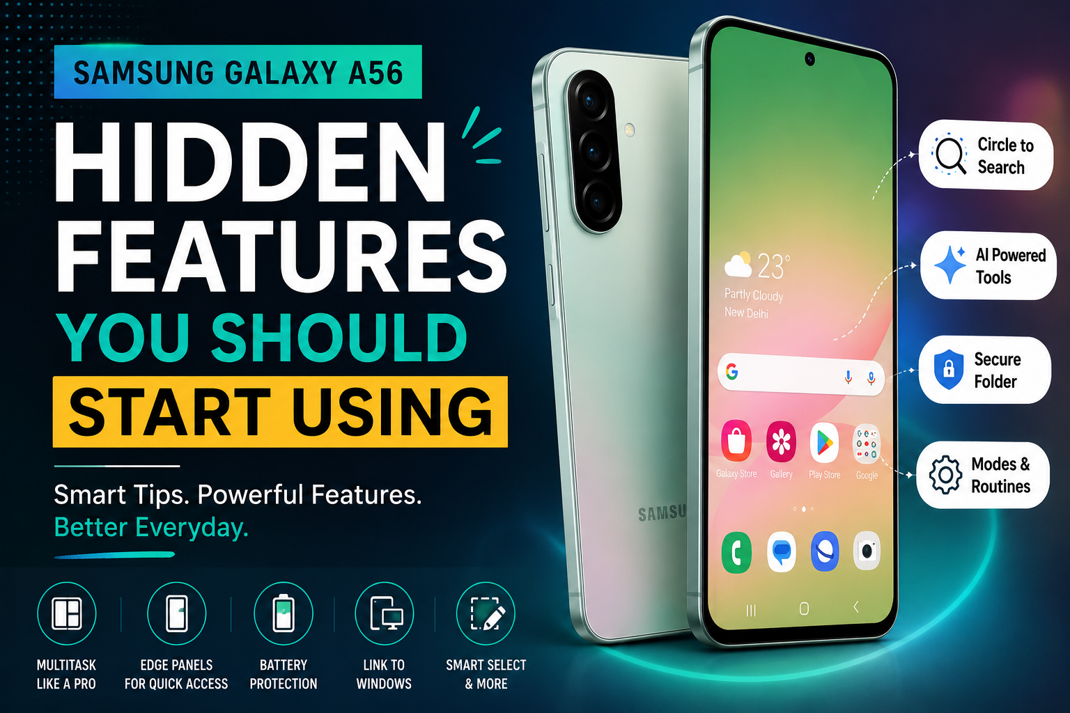 Hidden Features of the Samsung Galaxy A56 You Should Start Using