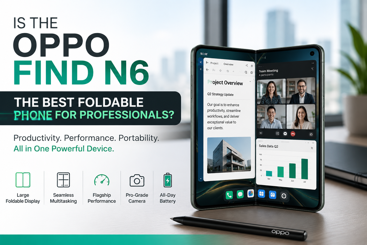 Is the Oppo Find N6 the Best Foldable Phone for Professionals?