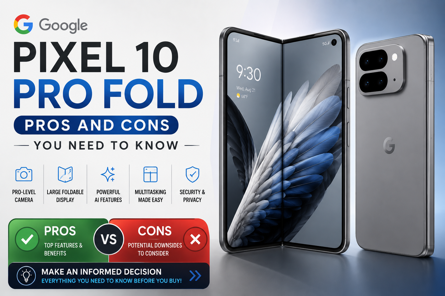Google Pixel 10 Pro Fold Pros and Cons You Need to Know