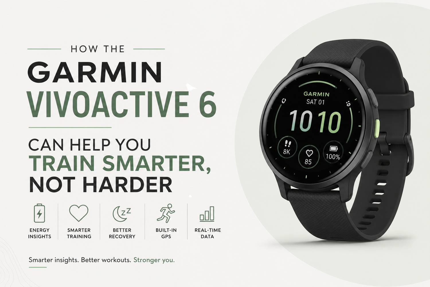 How the Garmin Vivoactive 6 Can Help You Train Smarter, Not Harder