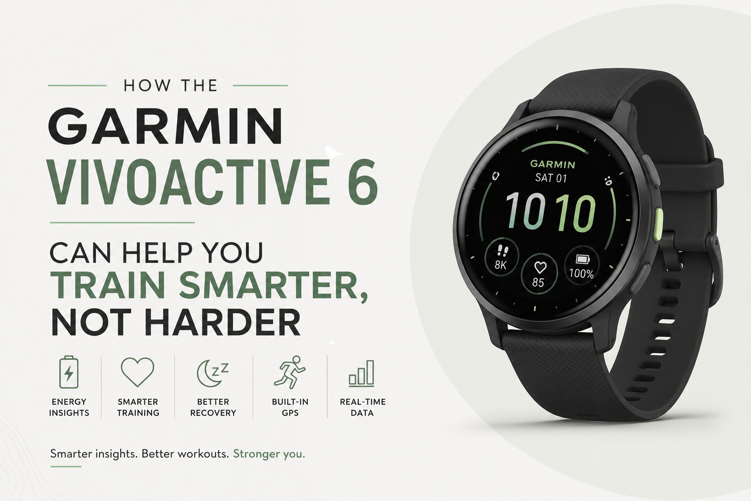 How the Garmin Vivoactive 6 Can Help You Train Smarter, Not Harder