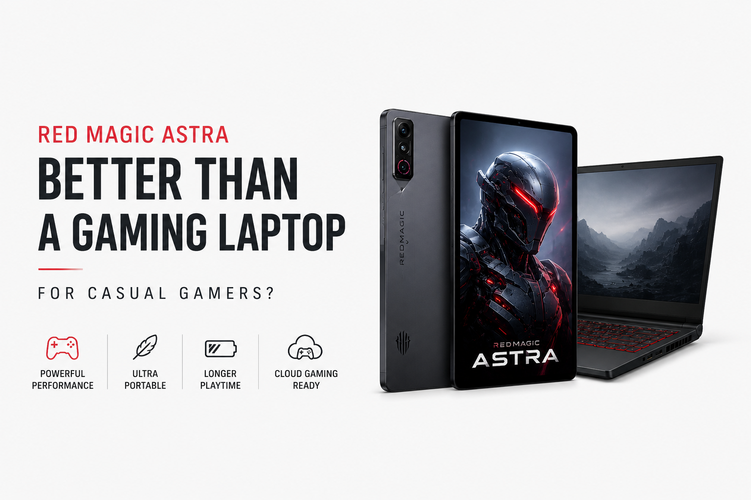 Is the Red Magic Astra Better Than a Gaming Laptop for Casual Gamers?