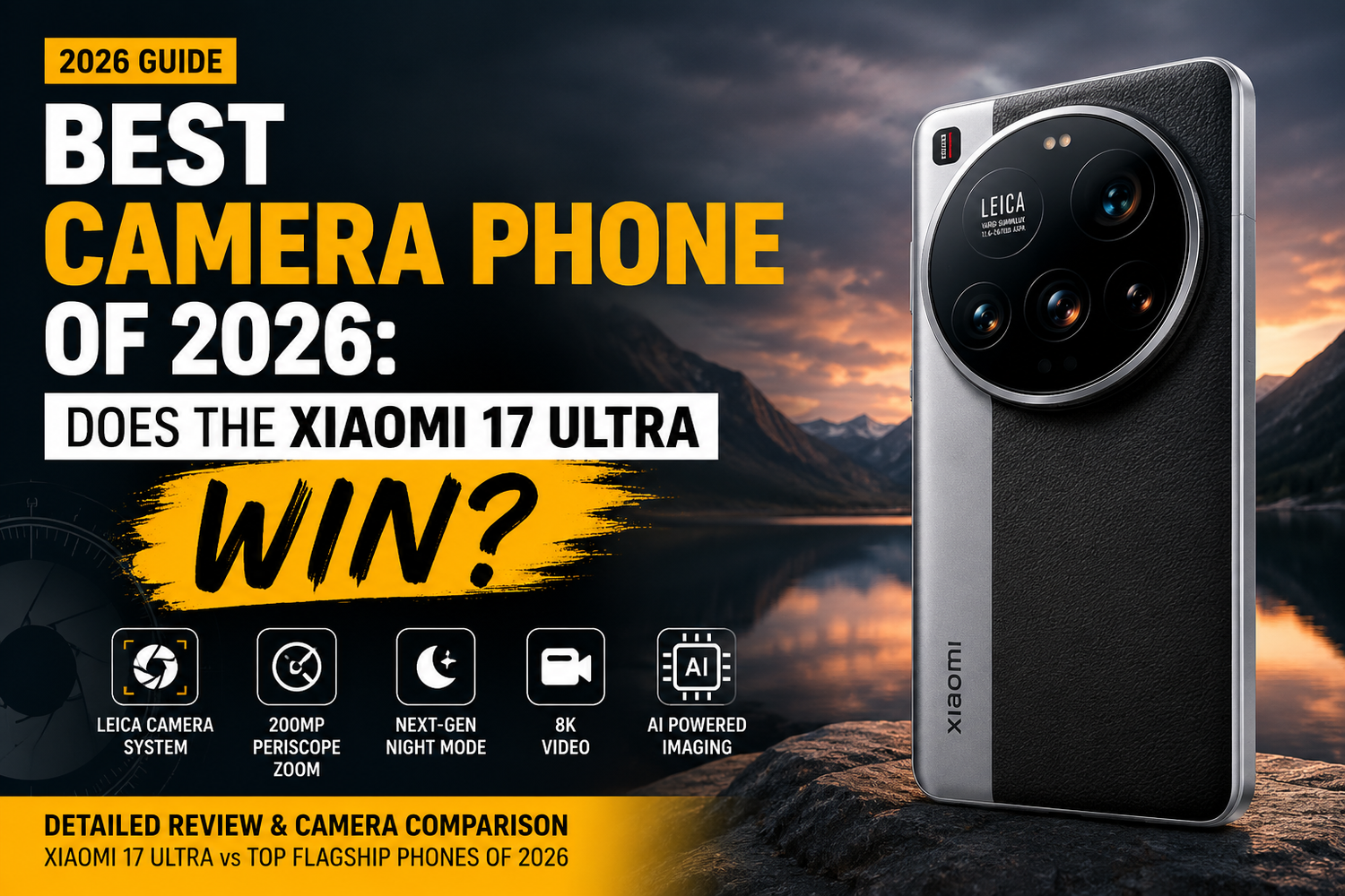 Best Camera Phone of 2026: Does the Xiaomi 17 Ultra Win?