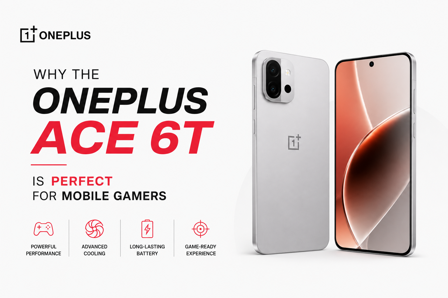 Why the OnePlus Ace 6T Is Perfect for Mobile Gamers