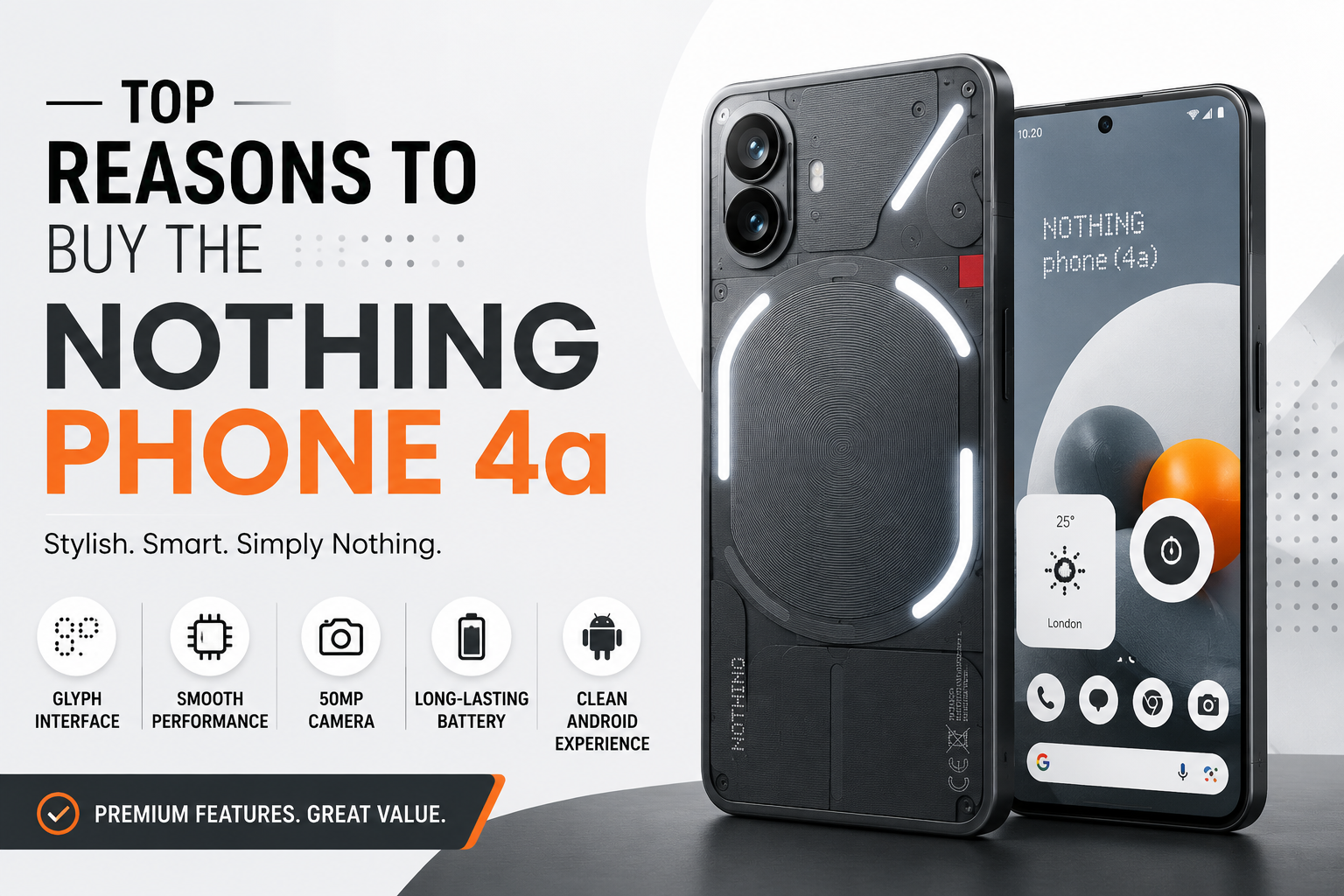 Top Reasons to Buy the Nothing Phone 4a