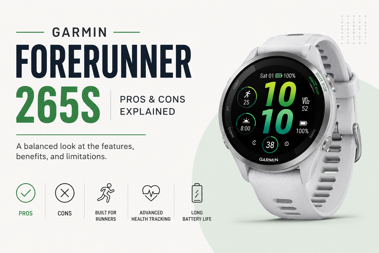 Garmin Forerunner 265S Pros and Cons Explained