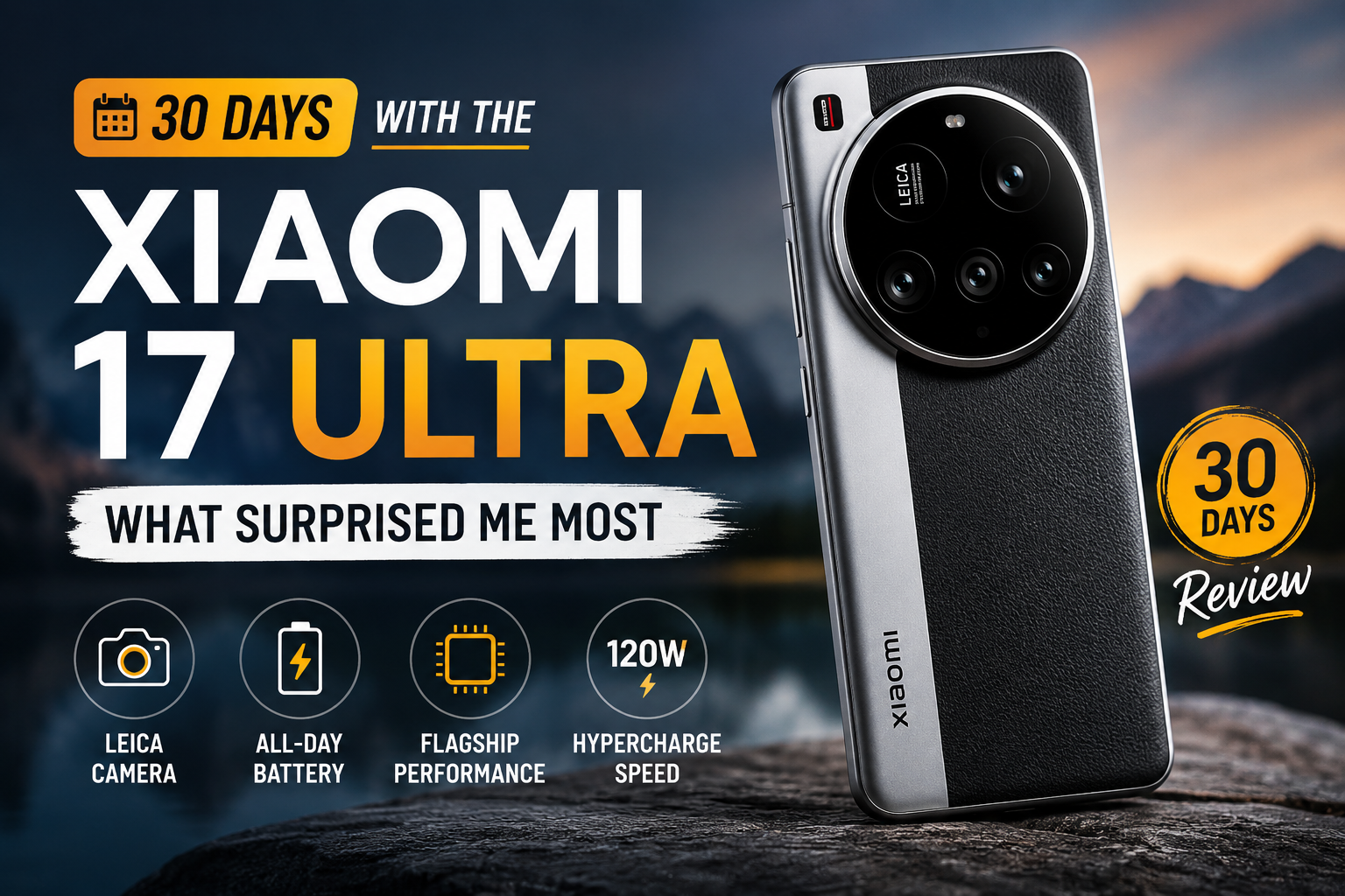 30 Days with the Xiaomi 17 Ultra: What Surprised Me Most