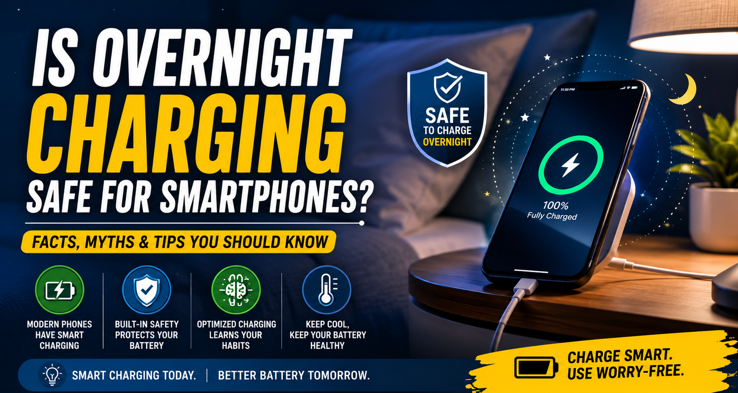 Is Overnight Charging Safe for Smartphones?