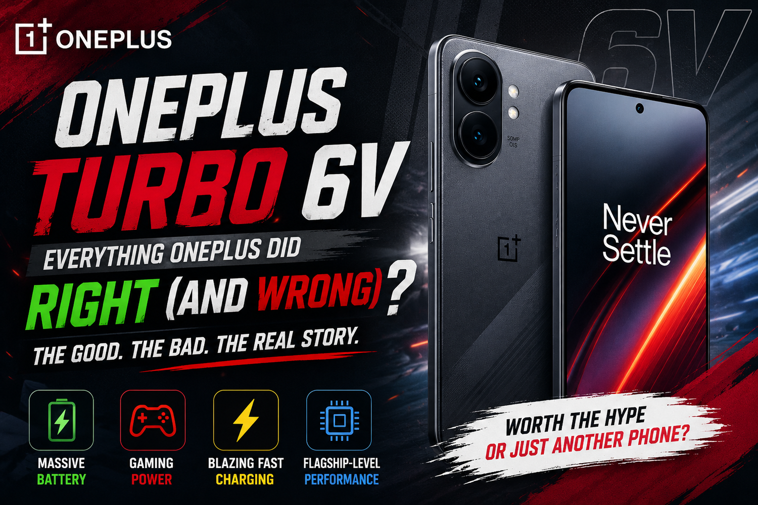 Everything OnePlus Did Right (and Wrong) With the Turbo 6V