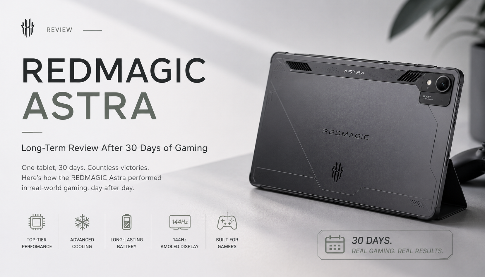 REDMAGIC Astra Long-Term Review After 30 Days of Gaming