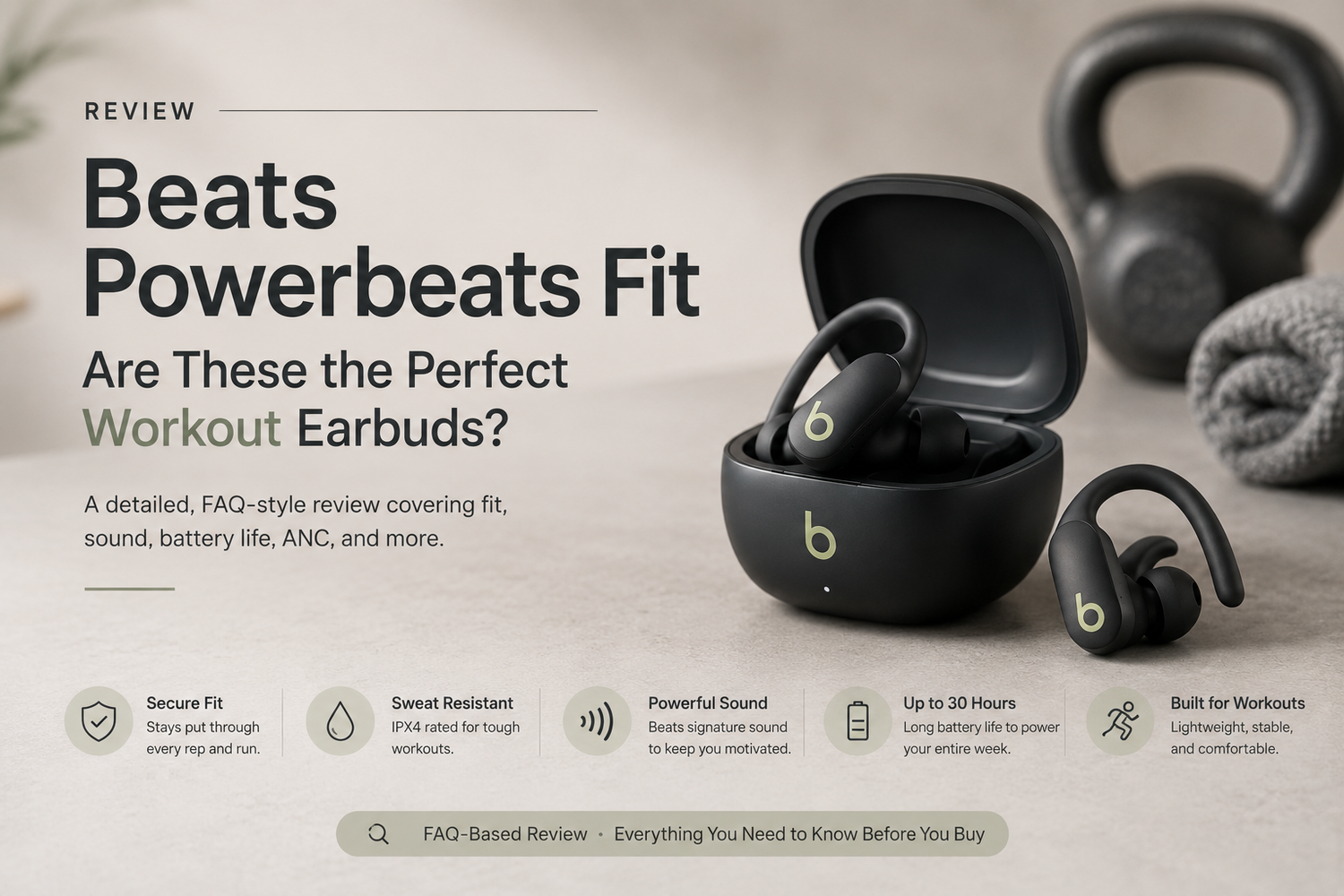 Beats Powerbeats Fit Review: Are These the Perfect Workout Earbuds?