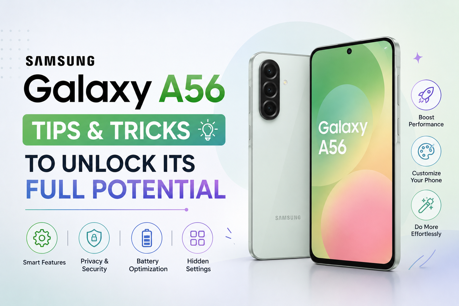Samsung Galaxy A56 Tips & Tricks to Unlock Its Full Potential