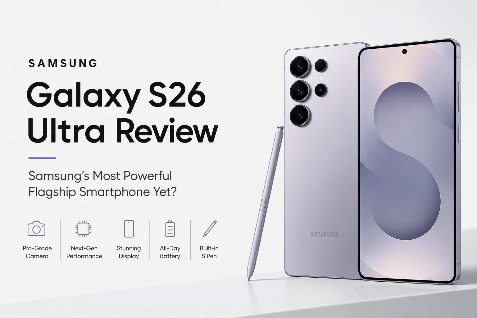 Samsung Galaxy S26 Ultra Review: Samsung’s Most Powerful Flagship Smartphone Yet?