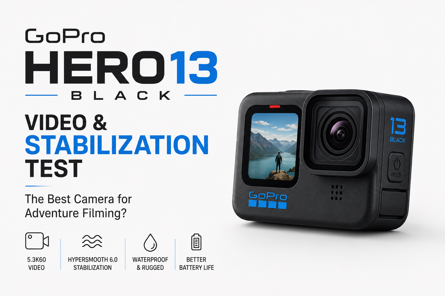 GoPro HERO13 Black Video & Stabilization Test: The Best Camera for Adventure Filming?