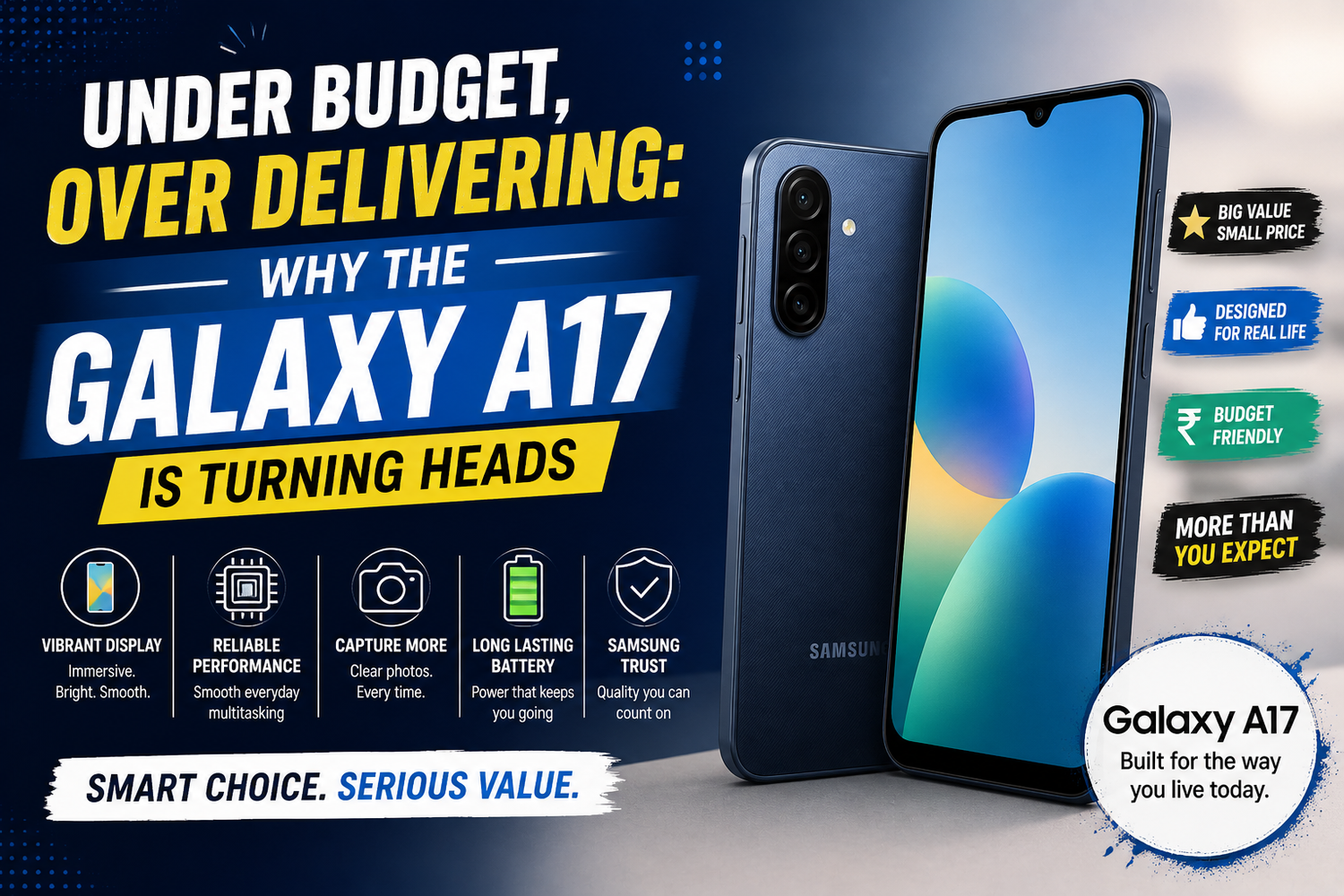 Under Budget, Over Delivering: Why the Galaxy A17 is Turning Heads