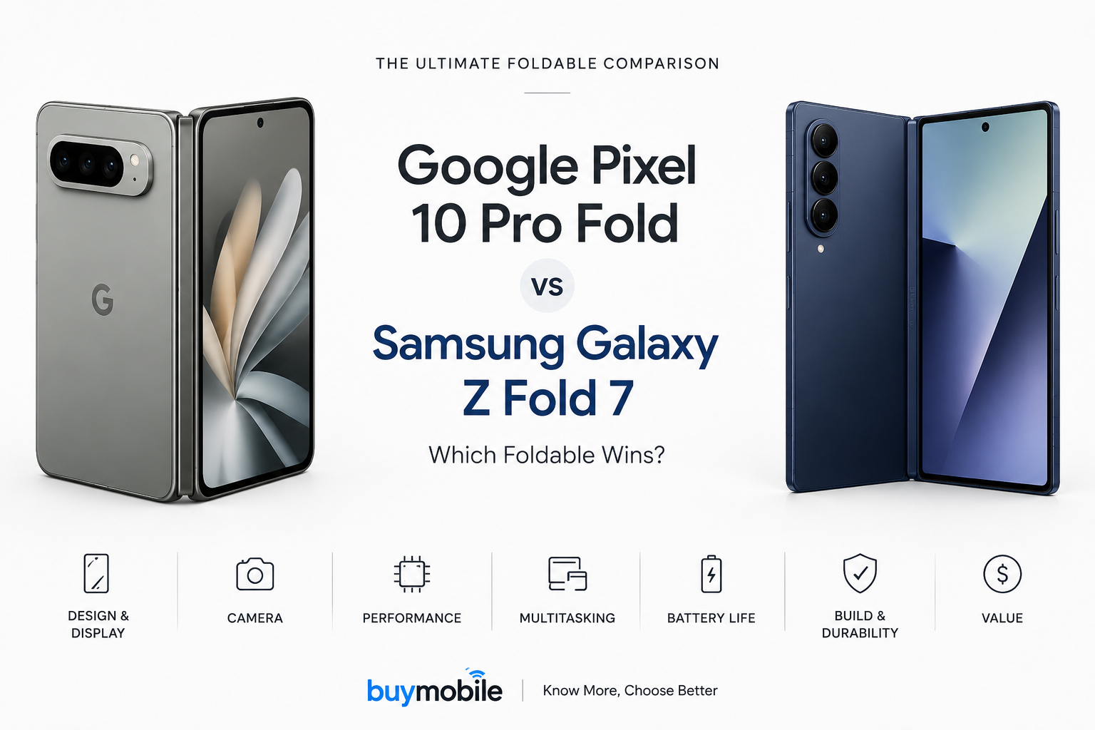 Google Pixel 10 Pro Fold vs Samsung Galaxy Z Fold 7: Which Foldable Wins?