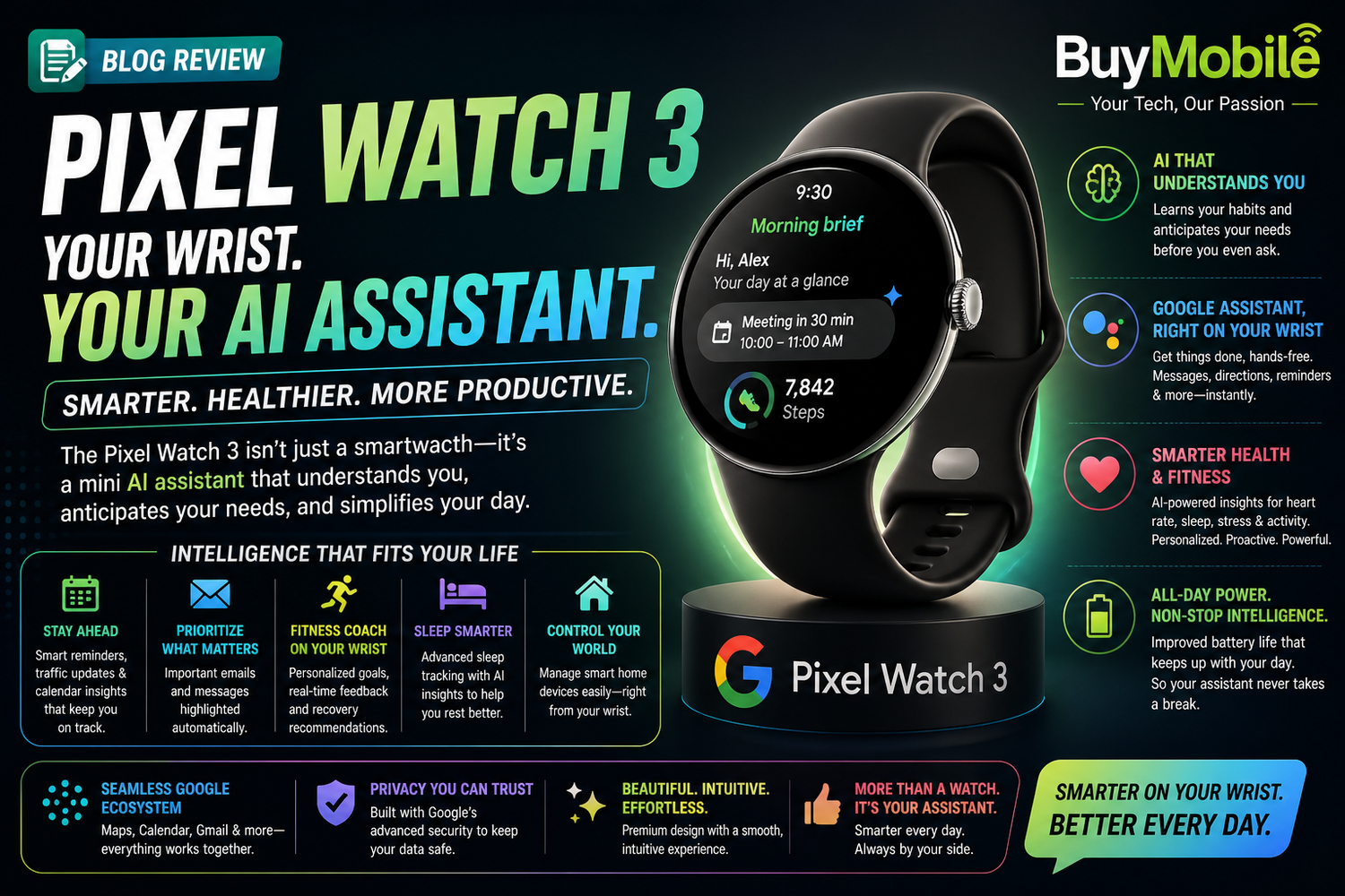 Why Pixel Watch 3 Feels Like a Mini AI Assistant on Your Wrist