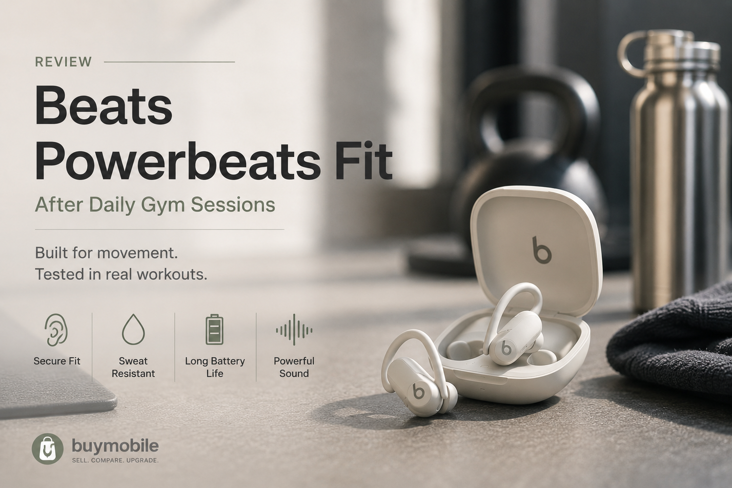Beats Powerbeats Fit Review After Daily Gym Sessions