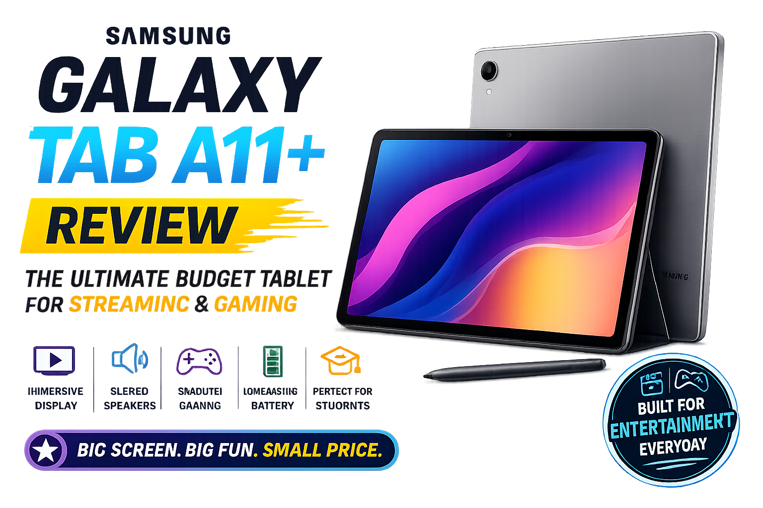 Samsung Galaxy Tab A11+ Review: The Ultimate Budget Tablet for Streaming & Gaming