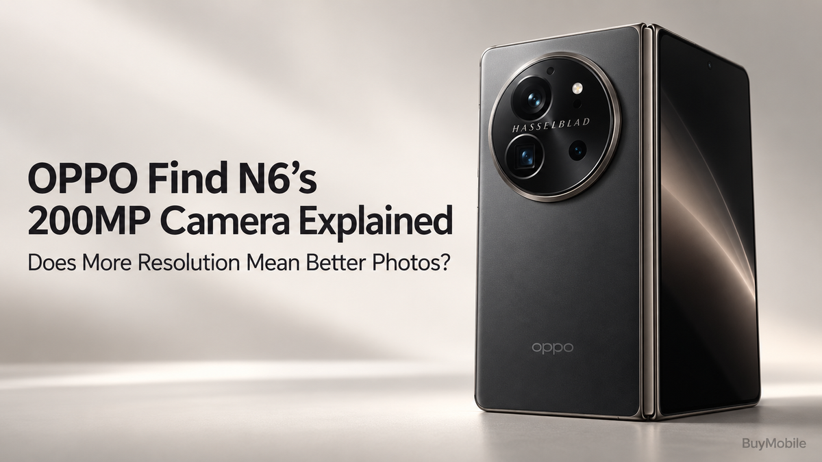 OPPO Find N6’s 200MP Camera Explained: Does More Resolution Mean Better Photos?