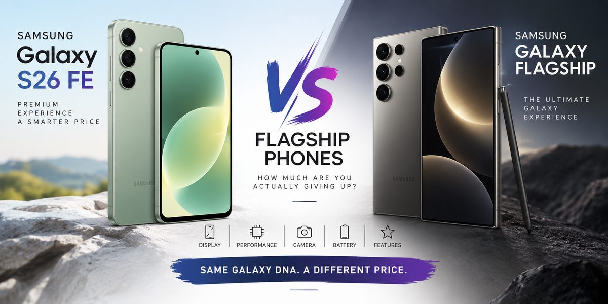 Samsung Galaxy S26 FE vs Flagship Phones: How Much Are You Actually Giving Up?