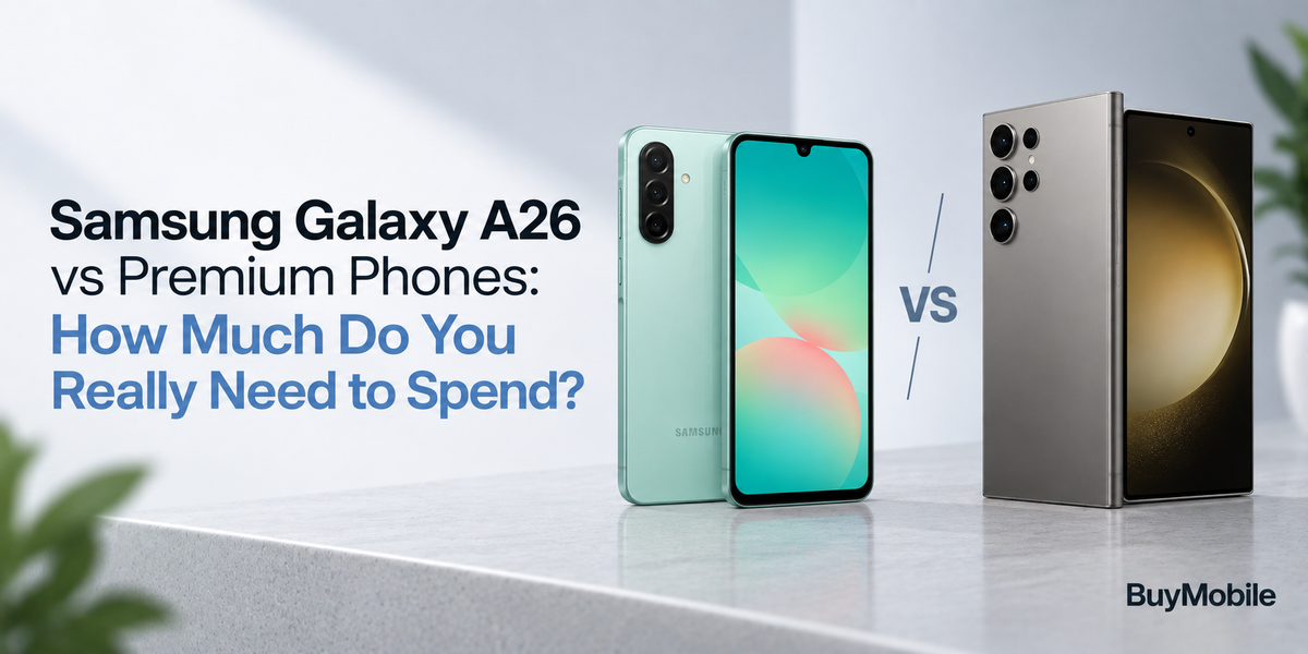 Samsung Galaxy A26 vs Premium Phones: How Much Do You Really Need to Spend?