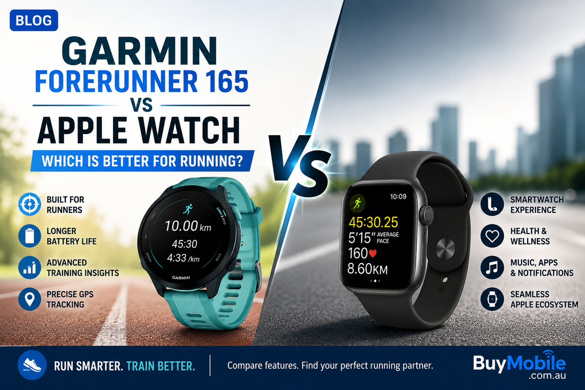 Garmin Forerunner 165 vs Apple Watch: Which Is Better for Running?