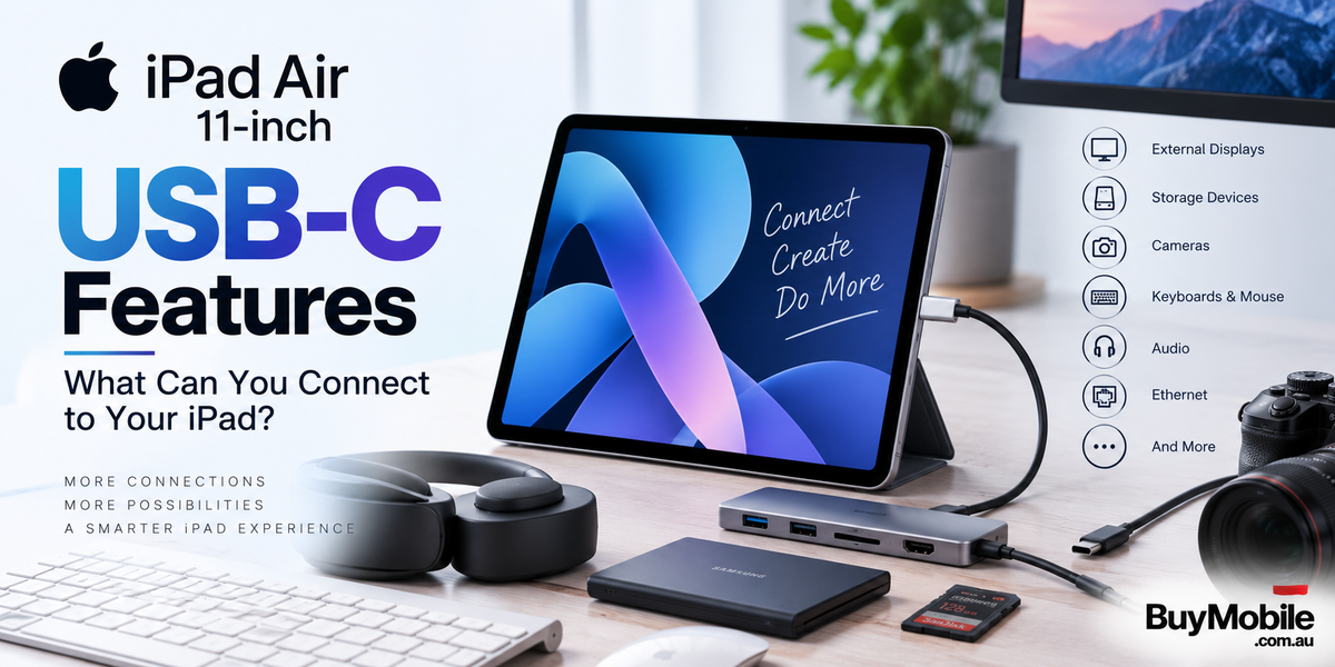 iPad Air 11-inch USB-C Features: What Can You Connect to Your iPad?