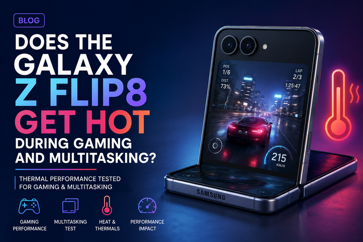 Does the Galaxy Z Flip8 Get Hot During Gaming and Multitasking?