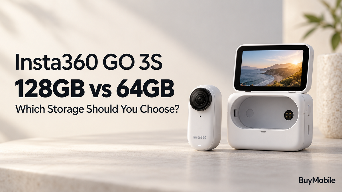 Insta360 GO 3S 128GB vs 64GB: Which Storage Option Should You Choose?