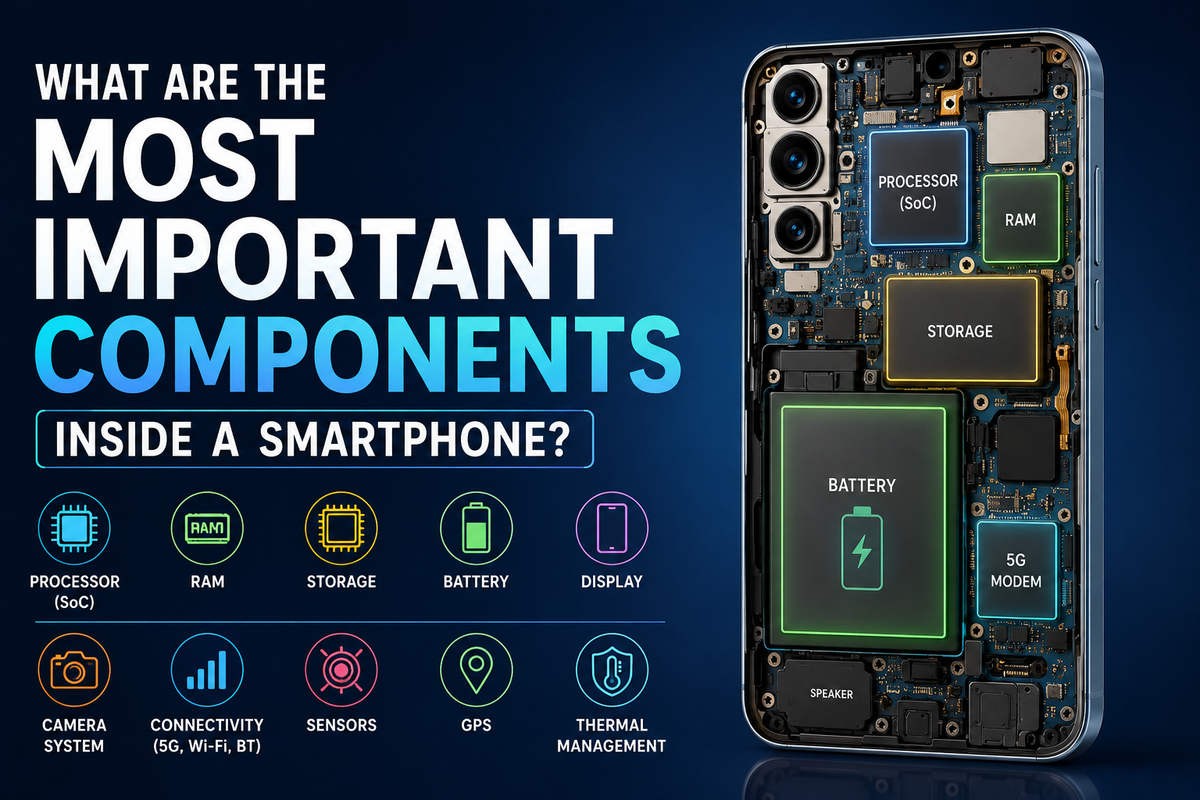 What Are the Most Important Components Inside a Smartphone?